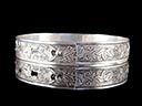 Vintage Sterling Silver Belt Bracelet