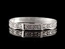 Victorian Silver Extendable Bracelet