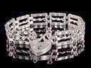 Vintage Silver 3 Bar Gate Bracelet