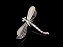 Vintage Silver Dragonfly Brooch