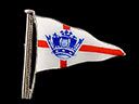 Vintage Silver & Enamel England Flag Brooch