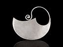 Vintage Silver Abstract Brooch