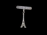 Vintage Silver Paris Eiffel Tower Brooch