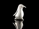 Vintage Silver Penguin Brooch 
