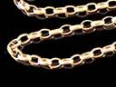 Vintage 9ct Gold Oval Link Chain