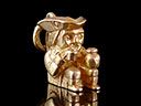 Vintage 9ct Gold Toby Jug Charm