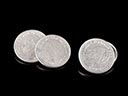 Vintage Silver Dutch Coin Cufflinks