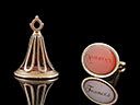 Victorian 9ct Gold & Red Cornelian Seal Fob