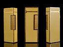 Vintage Boxed Dunhill Gold & Yellow Lacquer Lighter