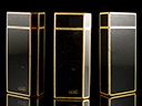Vintage 18ct Gold & Black Lacquer Cartier Pentagon Lighter