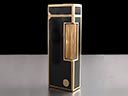 Vintage Black Lacquer Rollagas Dunhill Lighter