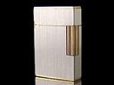 Vintage Boxed Silver & Gold S.T. Dupont Lighter