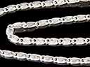  Vintage Silver Fancy Link Chain