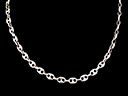 Vintage Silver Gucci Style Link Chain 