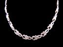 Vintage Silvertone & Marcasite Necklace