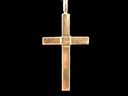 Vintage 9ct Gold Cross Pendant