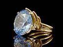 Vintage 14ct Gold & Aquamarine Ring