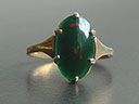 Vintage 9ct Gold Bloodstone Ring 