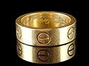 Vintage Boxed 18ct Gold Cartier Love Ring