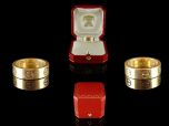 Vintage Boxed 18ct Gold Cartier Love Ring