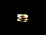 Vintage 18ct Gold Cartier Trinity Wedding Ring