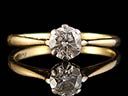 Antique 18ct Gold Diamond Engagement Ring