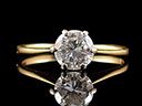 Vintage 18ct Gold 1.1ct Diamond Engagement Ring