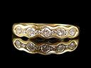 Vintage 18ct Gold 0.33CT Diamond Eternity Ring