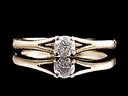 Vintage 18ct Gold 0.20CT Diamond Solitaire Ring