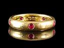 Vintage Cartier 18ct Gold & Ruby Full Eternity Ring