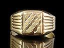 Men's Vintage 14ct Gold Signet Ring