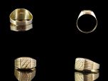 Men's Vintage 14ct Gold Signet Ring