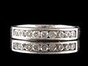 Vintage 18ct W/Gold 0.33CT Diamond Eternity Ring