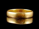 Antique 22ct Gold Wedding Band