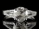 Vintage Platinum 1.79ct Diamond Engagement Ring 