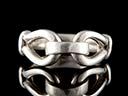Vintage Silver Link Ring