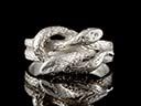 Vintage Silver Snake Ring