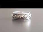 Vintage Silver Celtic Knot Swivel Ring