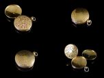 Antique Georgian Silver Gilt Vinaigrette Pendant