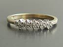 Vintage 9ct Gold Diamond Eternity Ring