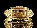 Vintage 24ct Gold Chinese Signet Ring Thumbnail