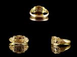 Vintage 24ct Gold Chinese Signet Ring