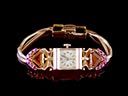 Ladies Vintage 14kt Rose Gold Eloga Art Deco Watch