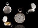 Antique Silver American Waltham Watch Co Pocket Watch