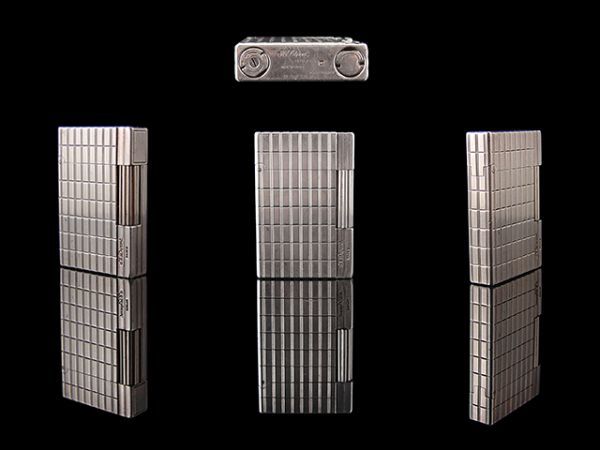 Vintage Silver S.T. Dupont Gatsby Lighter | Hattons Antiques